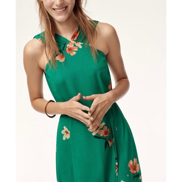 ARITZIA Wilfred The Aubert Dress Irish Hills Green Floral 6 - Picture 10 of 10